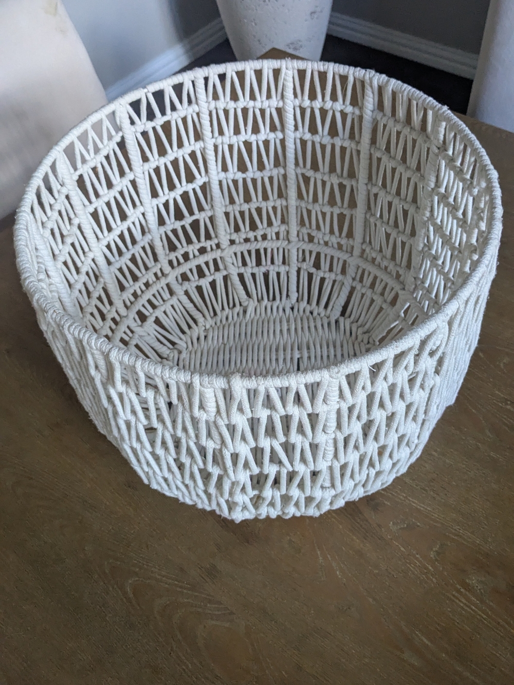 Target Cream Woven Rope Storage Basket - Picture 2 of 6